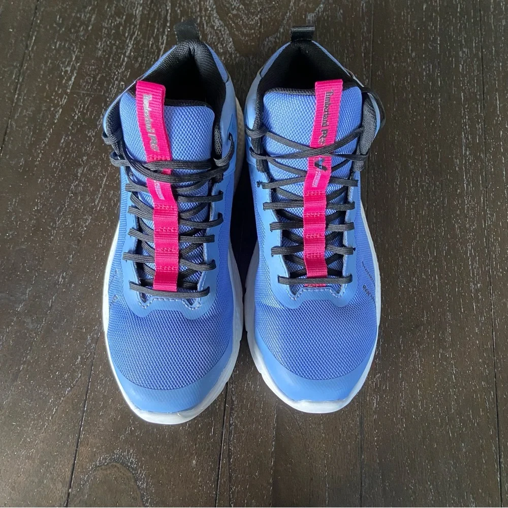 Timberland PRO Women's,‎ Setra Mid Comp Toe Work Boot, Periwinkle/Pink, 8M